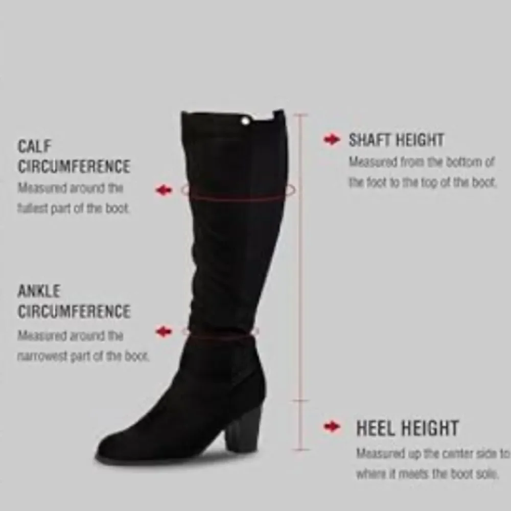 Rockport Tristina Gore Black Waterproof Hydro Shield KneeHigh Leather Boots 5.5